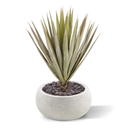 Pianta artificiale Yucca Gloriosa 80 cm in vaso