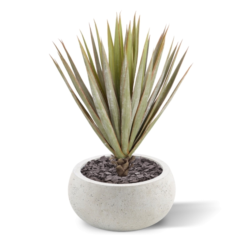 Pianta artificiale Yucca Gloriosa 80 cm in vaso