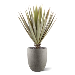 Pianta artificiale Yucca Gloriosa 80 cm in vaso