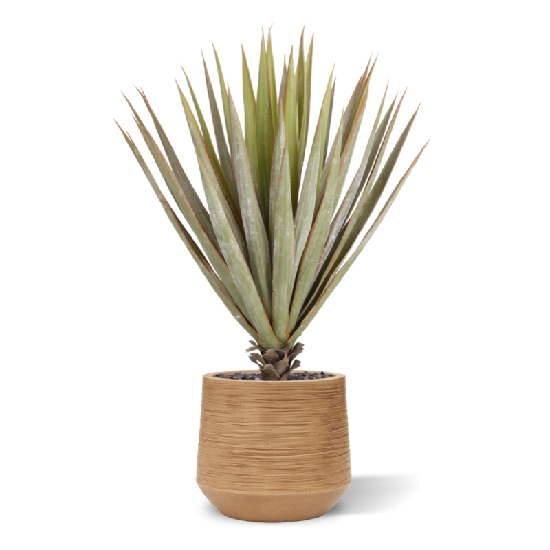 Pianta artificiale Yucca Gloriosa 80 cm in vaso