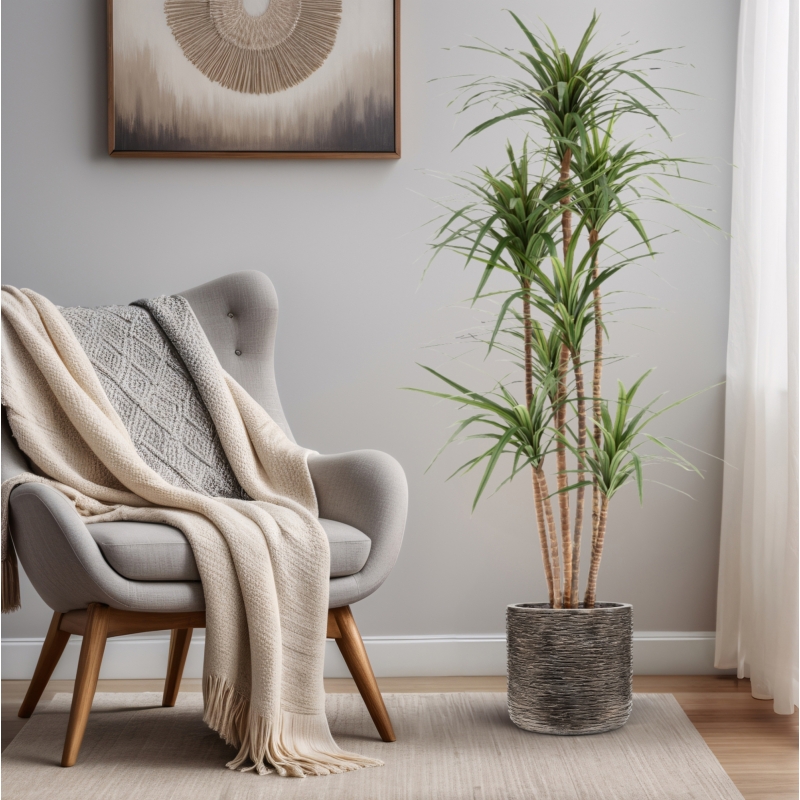 Dracaena Marginata Deluxe Artificiale 160cm
