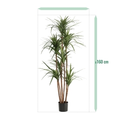 Dracaena Marginata Deluxe Artificiale 160cm