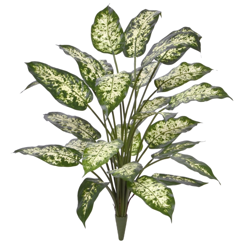 Pianta Artificiale Dieffenbachia 75cm Deluxe