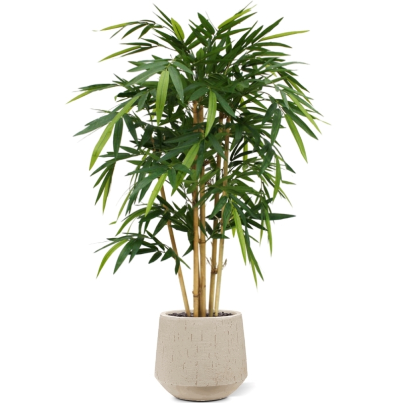 Pianta artificiale di bambù 120 cm