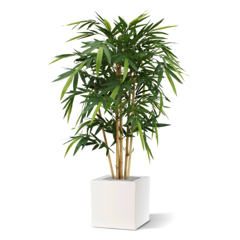 Pianta artificiale di bambù 120 cm