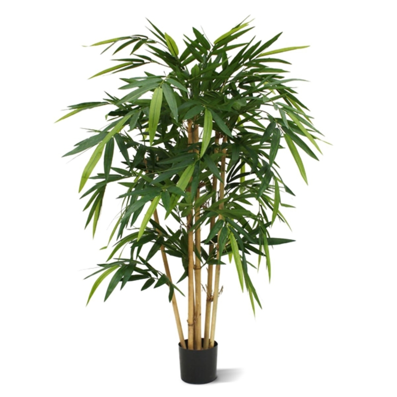 Pianta artificiale di bambù 120 cm