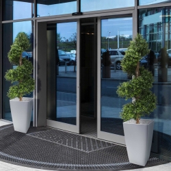 Bosso deluxe pianta artificiale a spirale 140 cm - resistente ai raggi UV