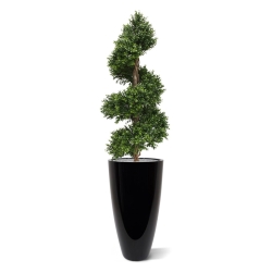 Bosso deluxe pianta artificiale a spirale 140 cm - resistente ai raggi UV
