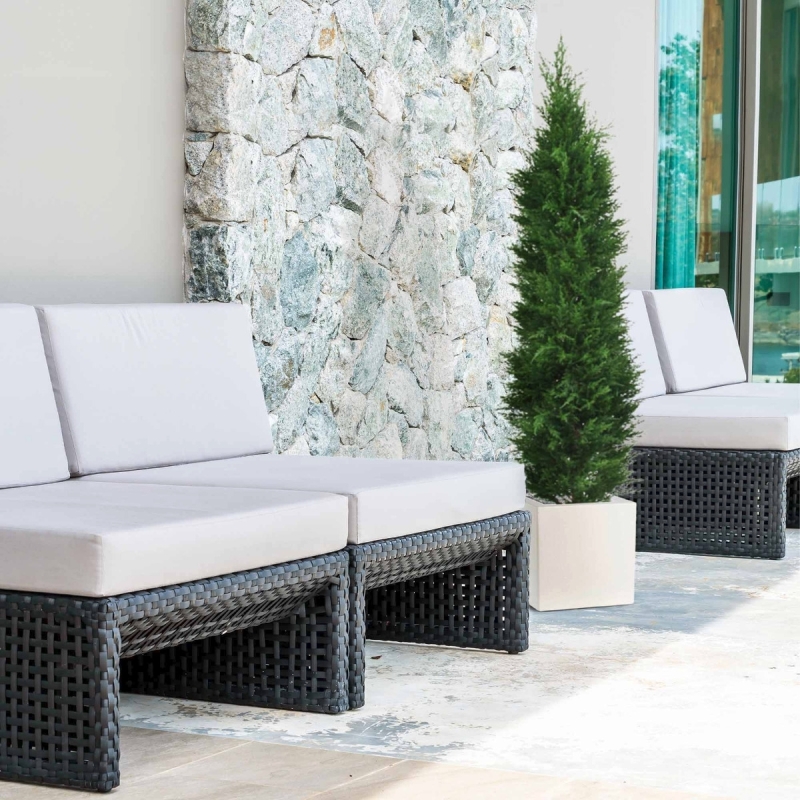 Conifera artificiale deluxe 150 cm - resistente ai raggi UV