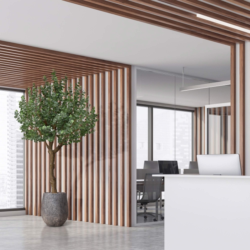 Albero artificiale di eucalipto XL 300 cm