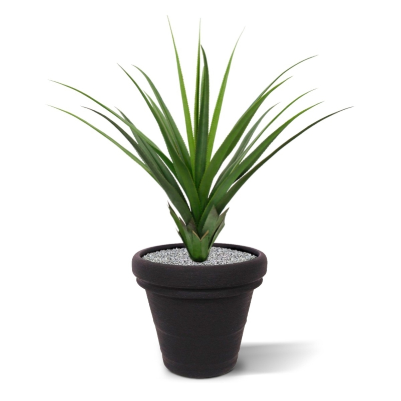 Pianta artificiale di ananas 90 cm - resistente ai raggi UV