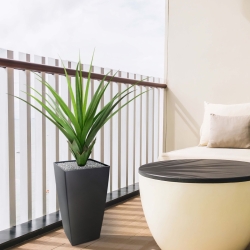 Pianta artificiale di ananas 90 cm - resistente ai raggi UV