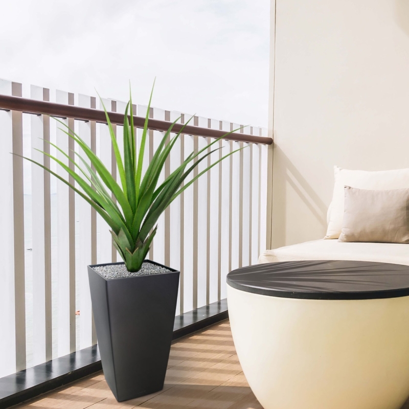 Pianta artificiale di ananas 90 cm - resistente ai raggi UV