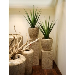 Pianta artificiale di ananas 90 cm - resistente ai raggi UV