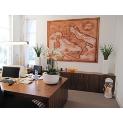 Pianta artificiale di ananas 90 cm - resistente ai raggi UV