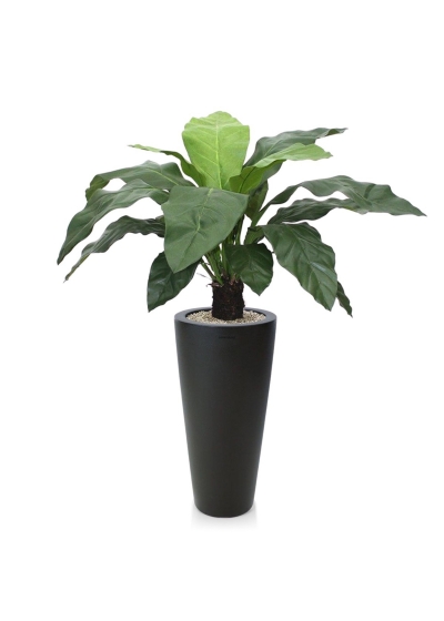 Anthurium Jungle King pianta artificiale 100 cm