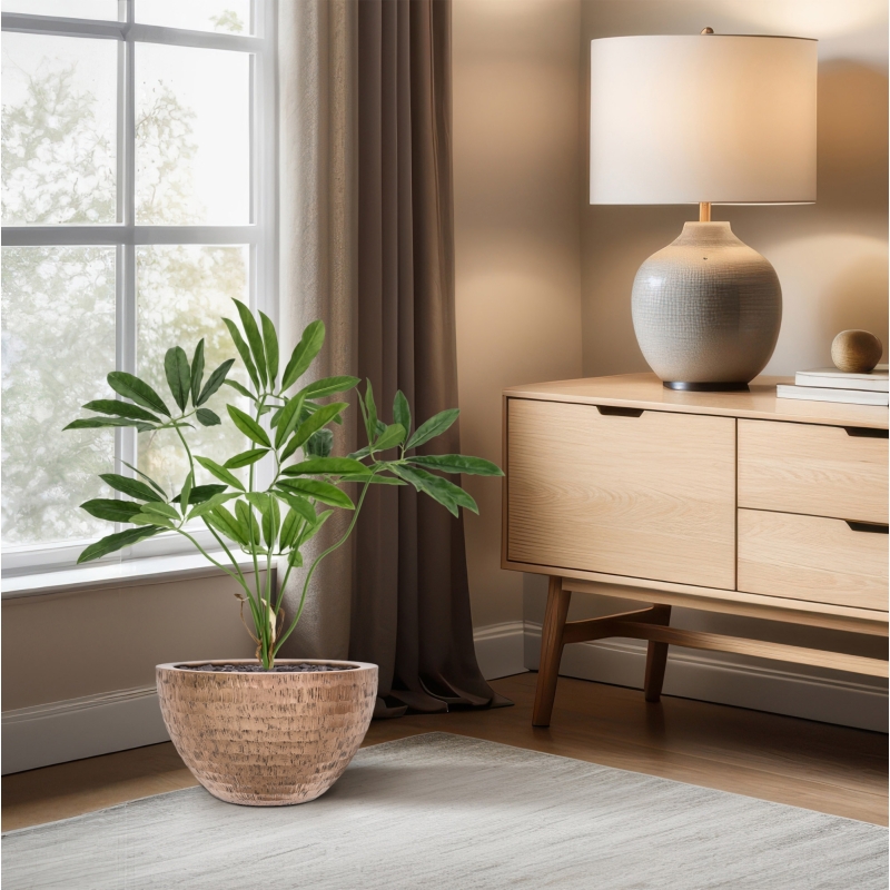 Philodendron Fun Bun Artificiale 80cm Deluxe