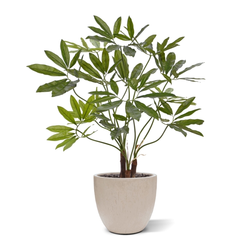Pianta artificiale Philodendron Fun Bun Deluxe da 100cm