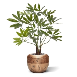Pianta artificiale Philodendron Fun Bun Deluxe da 100cm