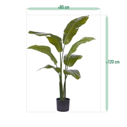 Palma viaggiatrice artificiale promo 120cm