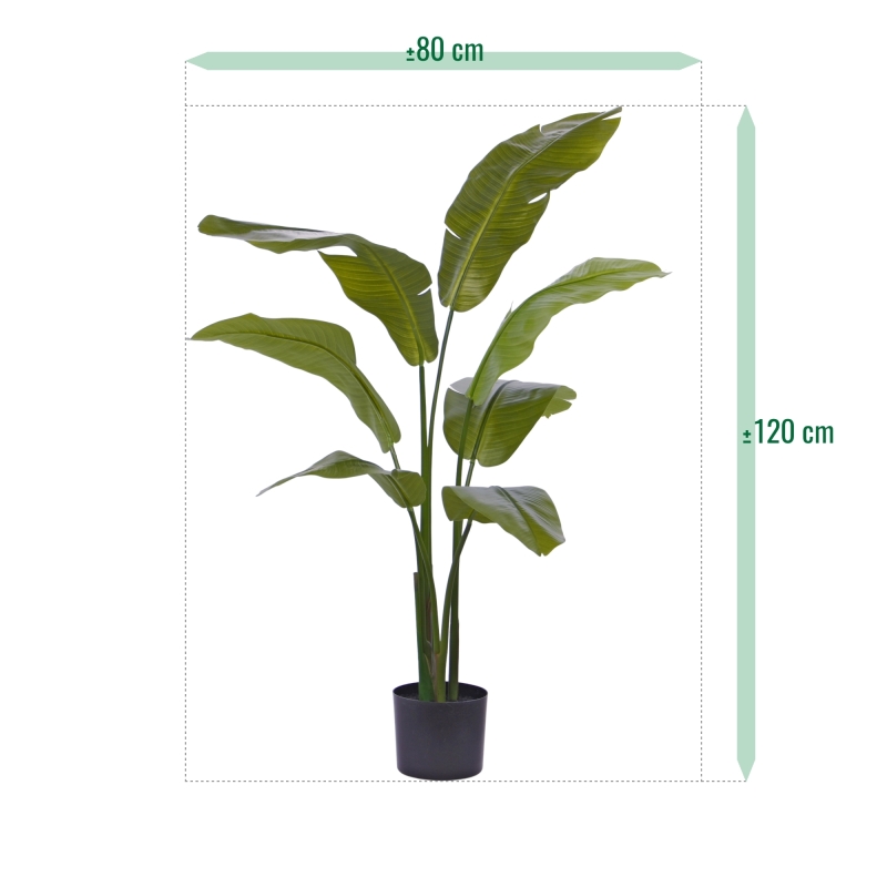 Palma viaggiatrice artificiale promo 120cm
