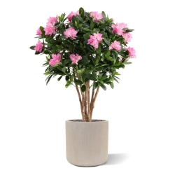 Rododendro Deluxe Artificiale 115cm Viola
