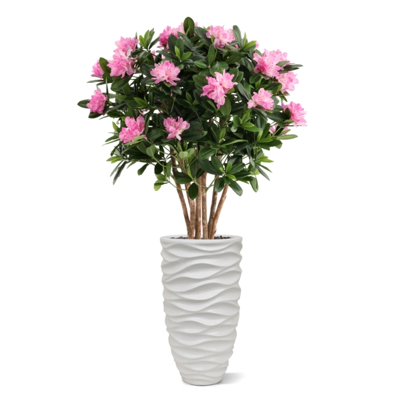 Rododendro Deluxe Artificiale 115cm Viola