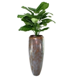 Calathea Fasciata pianta artificiale 80cm