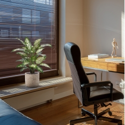 Pianta Artificiale Dieffenbachia Deluxe 60cm in vaso