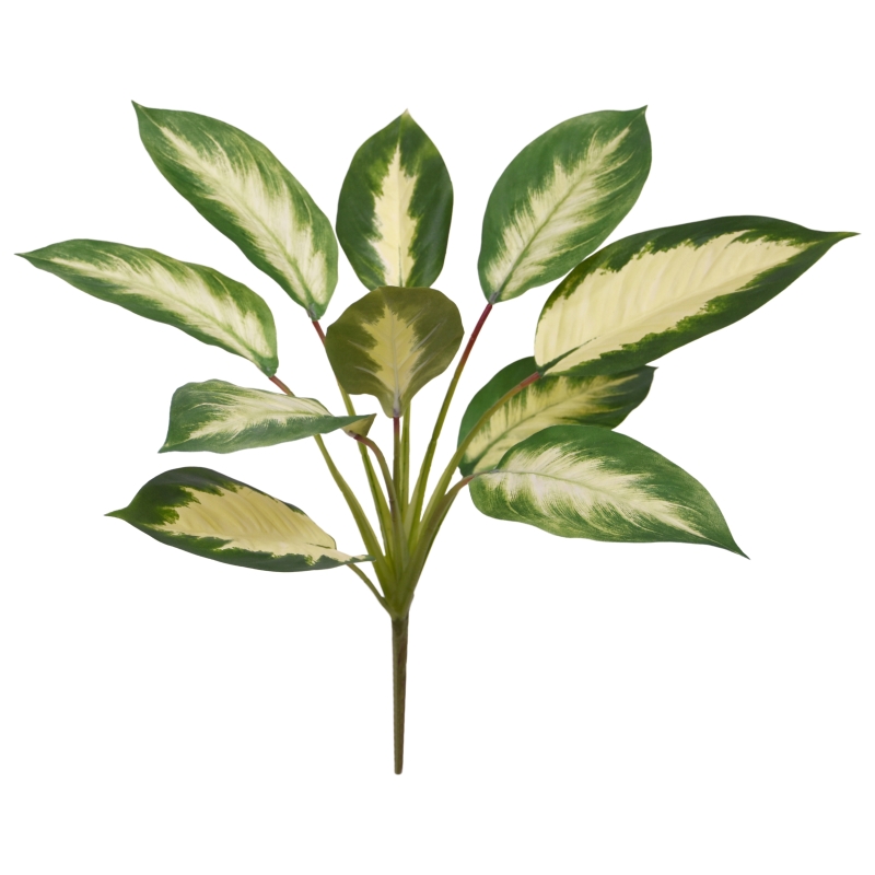 Dieffenbachia Camilla pianta artificiale 50cm