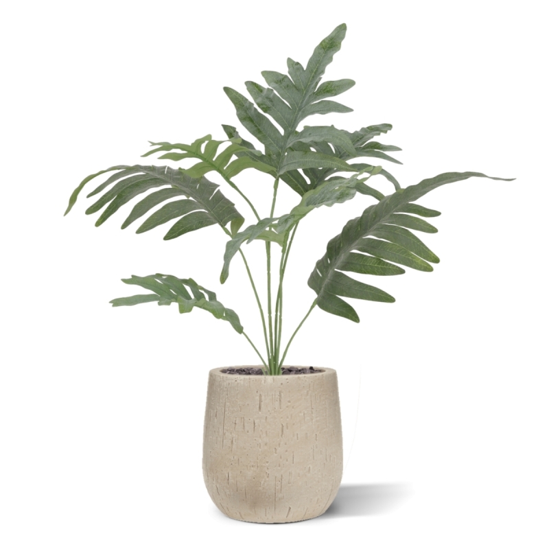 Felce Phlebodium Blu Artificiale 60cm