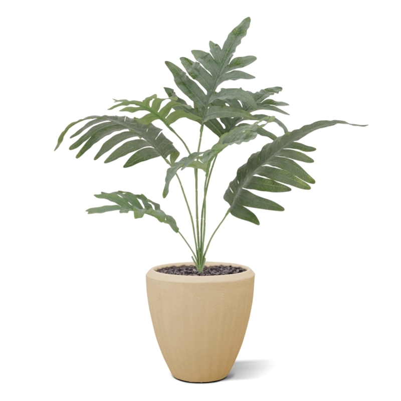Felce Phlebodium Blu Artificiale 60cm