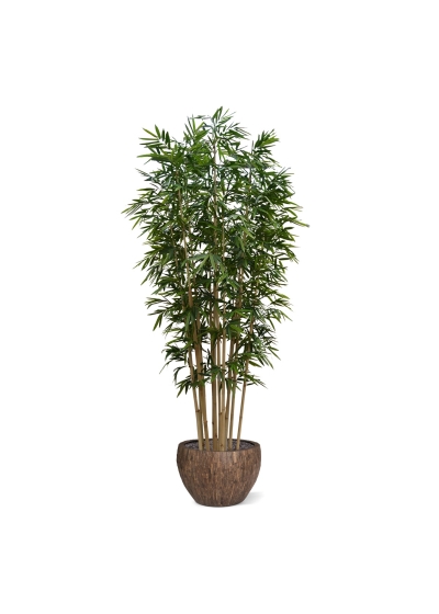 Albero artificiale di bambù Deluxe 400 cm su piastra