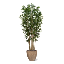 Albero artificiale di bambù Deluxe 400 cm su piastra