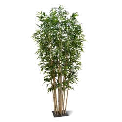 Albero artificiale di bambù Deluxe 400 cm su piastra
