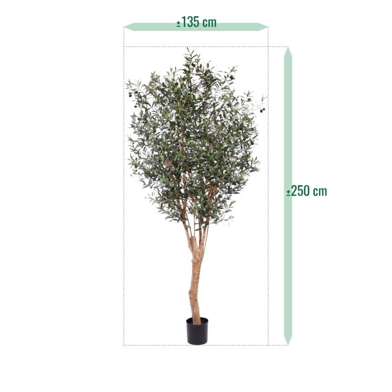 Ulivo artificiale Deluxe 250cm