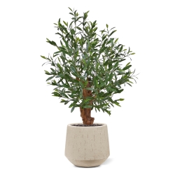 Olivo artificiale Bonsai pianta Deluxe 90cm UV