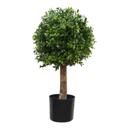 Palla di bosso artificiale Deluxe Nuova 25 cm UV