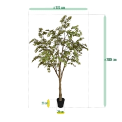 Albero artificiale di Acer 280 cm verde