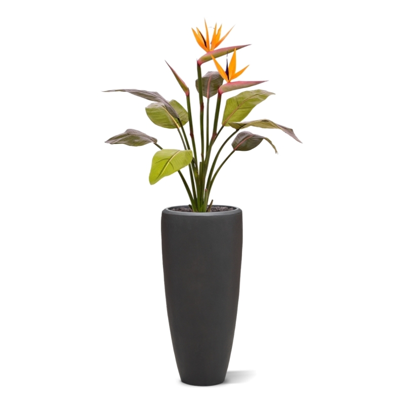 Bouquet artificiale di Strelitzia 75 cm