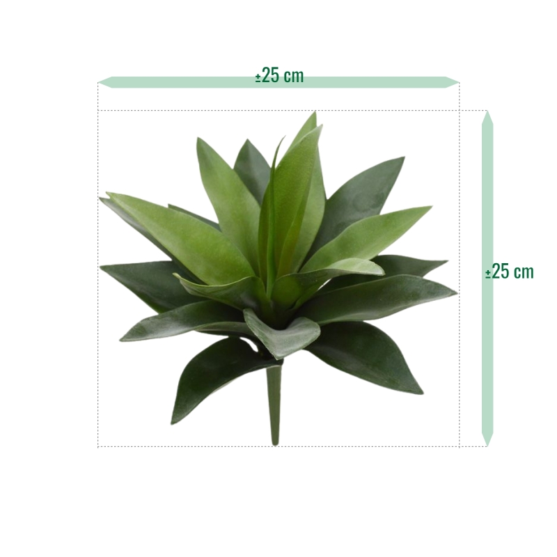 Bouquet artificiale di agave 25 cm