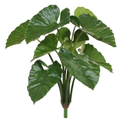 Bouquet artificiale di Alocasia Calidora 70 cm