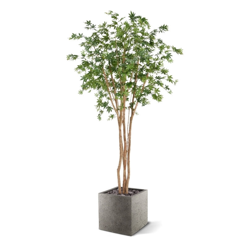 Artificiale Acero Albero Deluxe Verde 250cm su fusto