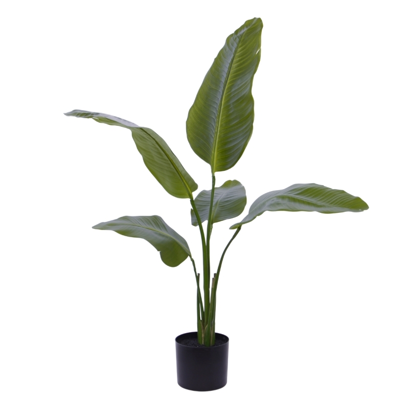 Pianta artificiale Strelitzia Nicolai 90cm