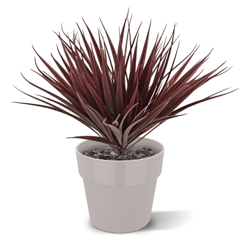 Erba artificiale di bambù 25 cm UV Borgogna