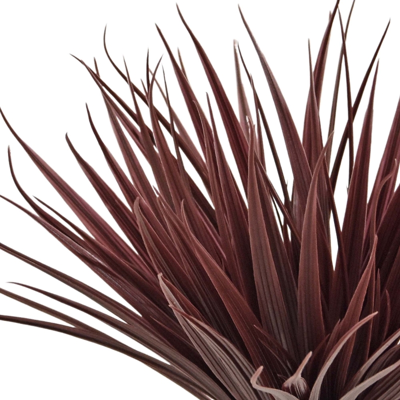 Erba artificiale di bambù 25 cm UV Borgogna