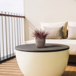 Erba artificiale di bambù 25 cm UV Borgogna
