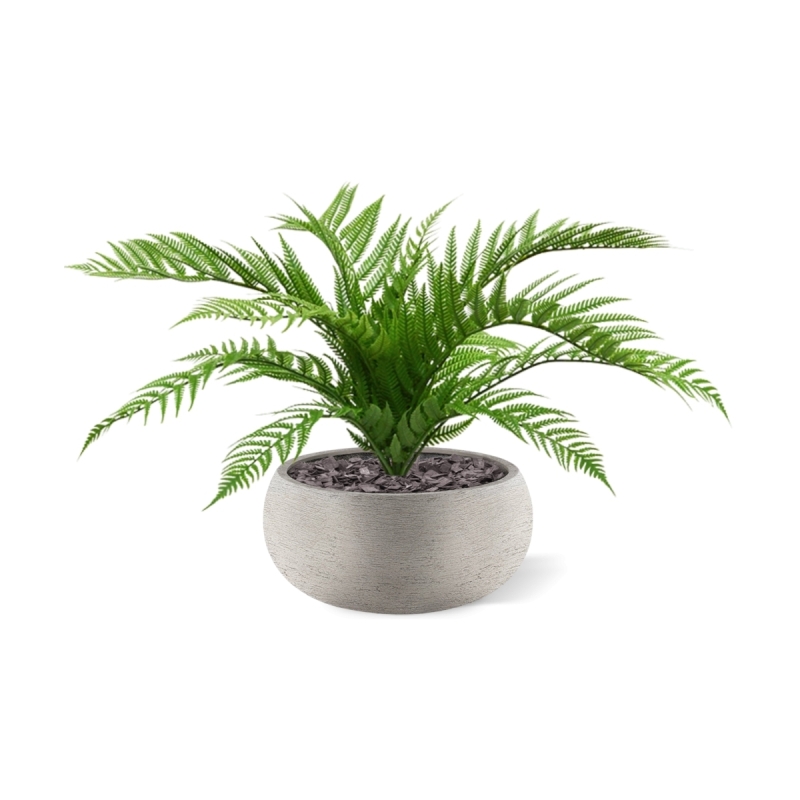 Bouquet di felci artificiali Alsophilla 60 cm UV