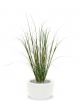 Pianta artificiale di erba ornamentale di bambù 80cm
