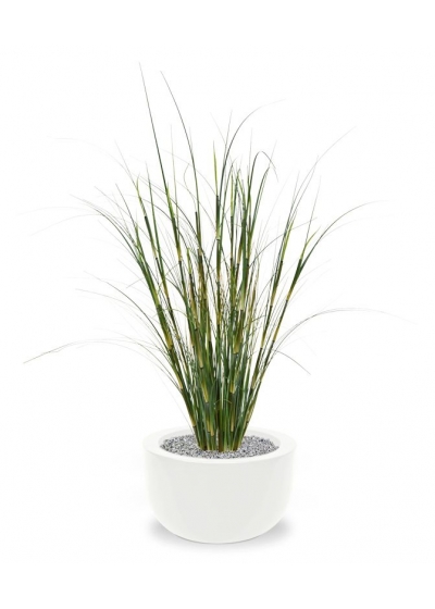 Pianta artificiale di erba ornamentale di bambù 80cm